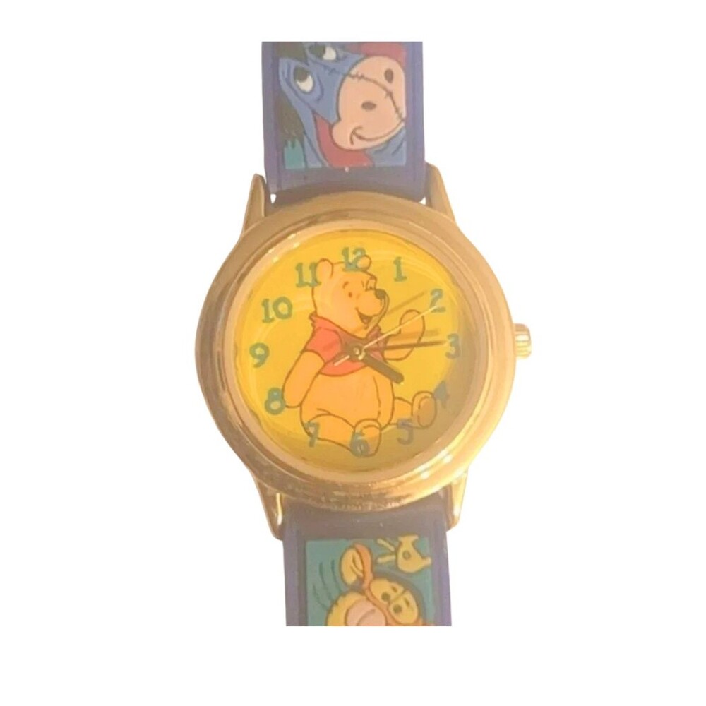 DiISNEYWinnie The Poo Kids Watch. Kids Disney Characters Rubber Watch